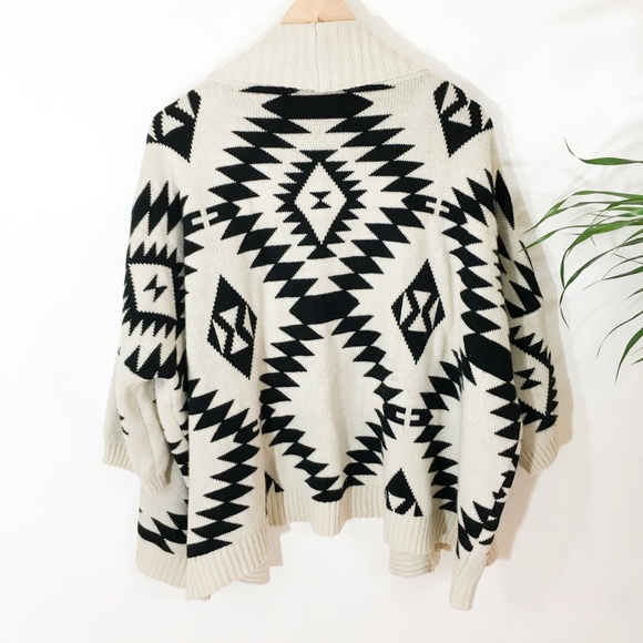 Aztec Sweater Cardigan - Picture 4 of 4